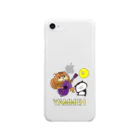 SUZURI×ヤマーフのYAMMEロック Clear Smartphone Case