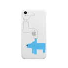 ちんpそいやの蛇口犬 Clear Smartphone Case