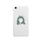 s n mのへのへのもへじちゃん(オヤスミめがねっ子) Clear Smartphone Case