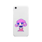 HONI HONI WORLDのCan't be transparent Clear Smartphone Case