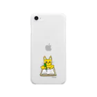 Official GOODS Shopのガリバリ受験生ニャーンコ Clear Smartphone Case