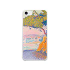 SONOTENI-ARTの025-005　ポール・シニャック　『Golfe Juan』　クリア　スマホケース　iPhone SE(2,3)/8/7/6s/6専用デザイン　CC1 クリアスマホケース