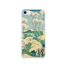 SONOTENI-ARTの003-011　葛飾北斎　『冨嶽三十六景　東海道品川御殿山ノ不二』　クリア　スマホケース　iPhone SE(2,3)/8/7/6s/6専用デザイン　CC1 Clear Smartphone Case