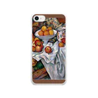 SONOTENI-ARTの017-001　ポール・セザンヌ　『リンゴとオレンジのある静物』　クリア　スマホケース　iPhone SE(2,3)/8/7/6s/6専用デザイン　CC1 クリアスマホケース