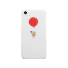 無の空飛ぶえび天くん Clear Smartphone Case
