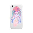 つづつのLaLa_rr swim Clear Smartphone Case