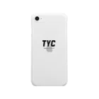TYC☺︎(Take Your Chance!)のTYCスポーティーロゴ Clear Smartphone Case