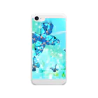 semioticaのMorpho rhythm Clear Smartphone Case