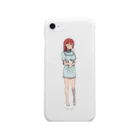 uniの_penchan Clear Smartphone Case