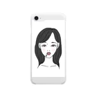 i.moonの憂鬱ガール Clear Smartphone Case
