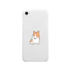 FURUTORI SHOPのコーギー Clear Smartphone Case