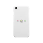 ひまわりのからふるねこちゃん Clear Smartphone Case