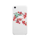 桜梓の南天 Clear Smartphone Case