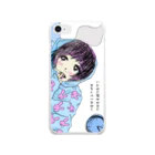 satiexitのうさぎのパジャマの女の子 Clear Smartphone Case