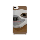 【引退】餅巾着山じゅん【廃業】のナマケモノ Clear Smartphone Case