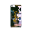 410kiki_shopのFading Clear Smartphone Case