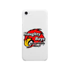 Naughty Boys official storeのNaughty Boys  フルカラーキャラ クリアスマホケース