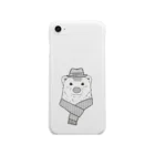 ポヘっクスのpolar bear Clear Smartphone Case