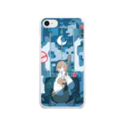 Haるの「月が欠ける。」 Clear Smartphone Case