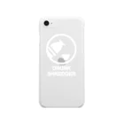 DRUNK SHREDDERのDRUNK SHREDDER Clear Smartphone Case