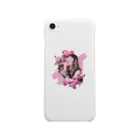 yuyu's shopの生意気rose Clear Smartphone Case