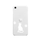 リオ@ゲーム実況者の雪猫 Clear Smartphone Case