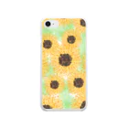 ため息のひらめきのSUN FLOWER(casual) Clear Smartphone Case