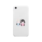 酒々井Ayu(c)のメガネとボブ Clear Smartphone Case