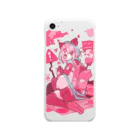 Haるの「地雷系女の子💣」 Clear Smartphone Case