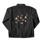 greetenのめいいっぱい 野球 Coach Jacket :back