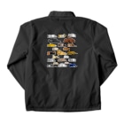 奇×屋の文字なし無気力動物園 Coach Jacket :back