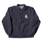ほっかむねこ屋（アトリエほっかむ）のトイレねこ　黒 Coach Jacket