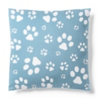 Kotetsu diary(SUZURI店)のシェルティ＆ダックス×ひまわり Cushion