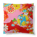 Rangoliのレトロ台湾ポップA Cushion