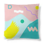 71mamifuの山と太陽 Cushion