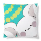 うさぎのはなちゃんのほのぼのうさぎのはなちゃん(ひまわり) Cushion