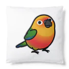 Cody the Lovebirdの（両面）コガネメキシコインコ、ナナイロメキシコインコ　Chubby Bird Cushion