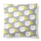 くらきち ONLINE SHOPのねこタイツとリラックス グレー Cushion