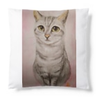 harupink🌸ペット似顔絵illustのしあわせアメショにゃんこ Cushion