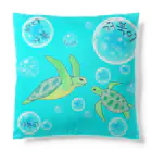 LalaHangeulの海亀さん　ハングルデザイン Cushion