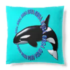 LalaHangeulのORCA シャチ Cushion