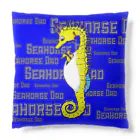 LalaHangeulのSeahorse Dad　yellow  クッション