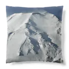 下田村の冠雪した富士山_003 Cushion