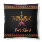 アトリエ彩楽（しゃらく）雑貨店の火の鳥　<Fire Bird>　 A Cushion