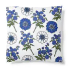 lg_hの花柄（ブルー） Cushion