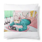 狐花まめの狐花まめ２周年すやすや Cushion