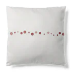 estudio-miccのランダムドットクッション　レッド Cushion