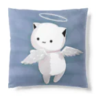 MochiMochi SHOPの白猫天使こむぎちゃん Cushion