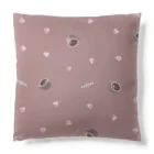 hikari_graphicsのコーヒーとチョコレート休憩タイム　PINK Cushion