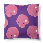 リョウコノオエカキの🆕🐘ゾウさん / クッション（両面） Cushion